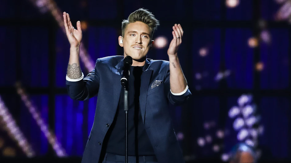 Danny Saucedo tavlar i Melodifestivalen deltavling 4