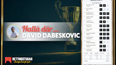 David Dabeskovic bettingkupong