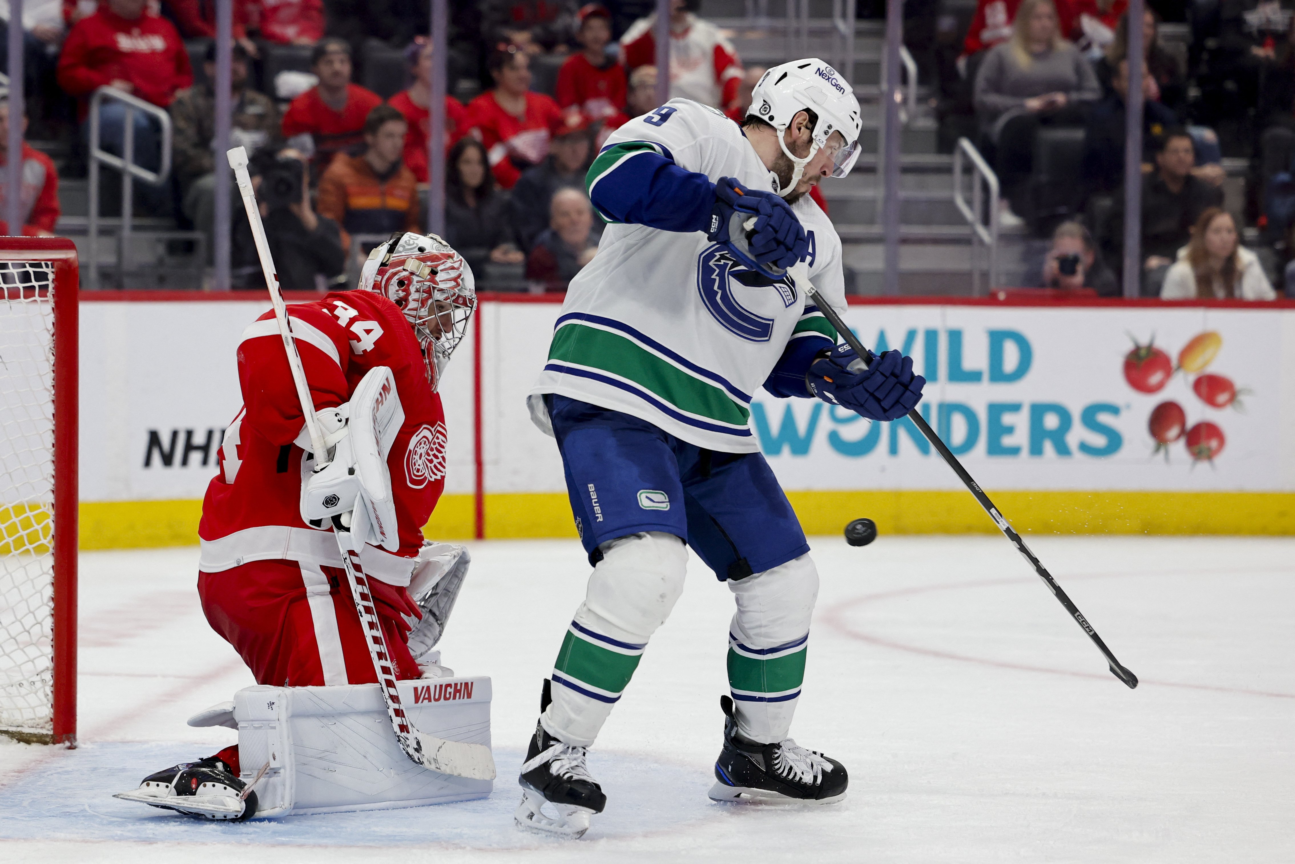Speltips Detroit Red Wings - Vancouver Canucks