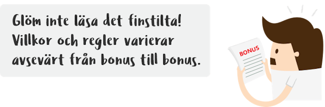 Betting Bonus omsättningskrav
