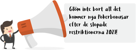 Nya poker bonusar