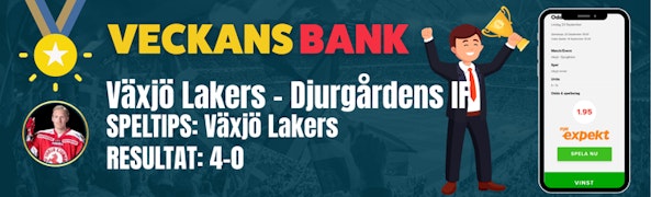 Bettingstugan veckans bank v38