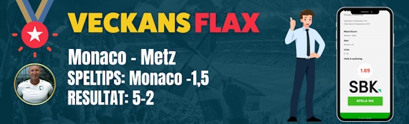 Bettingstugan Veckans flax v38