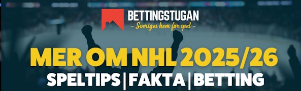 Mer om NHL 2025 2026 Bettingstugan