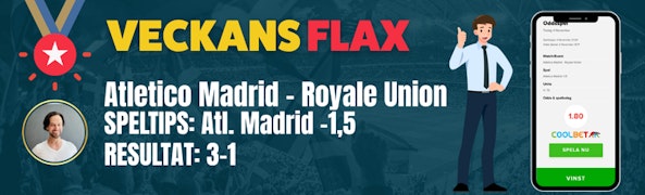 Veckans flax bettingstugan v45