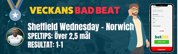 Veckans bad beat Bettingstugan v45