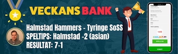 Veckans bank v48 Bettingstugan