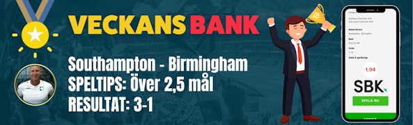 Veckans bank Bettingstugan v49