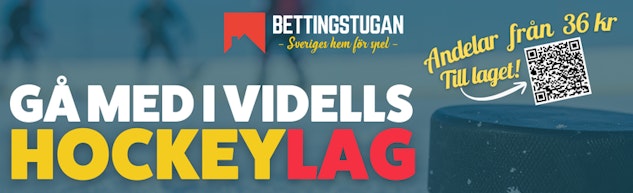 JV Vidells Hockeylag - Bettingstugan Spela Tillsammans andel