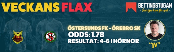 Bettingstugan - Veckans flax - Vecka 21