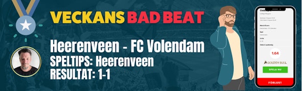 Veckans bad beat Bettingstugan v32