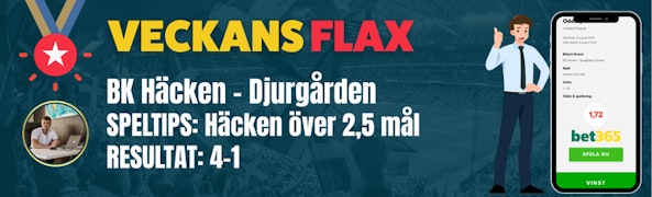 Veckans Flax Bettingstugan v32