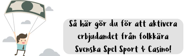 Dooder aktivera oddsbonus Svenska Spel - Bettingstugan