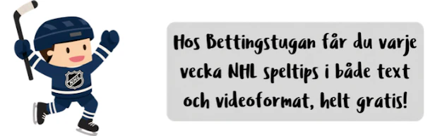 Bettingstugan NHL speltips gratis dooder