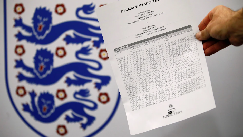 EM 2024 England Trupp odds pa spelare