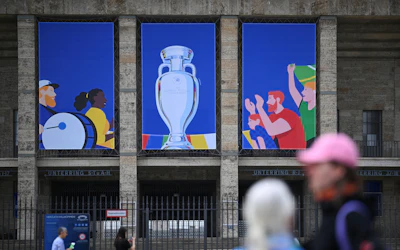 EM 2024 Olympiastadion Tyskland