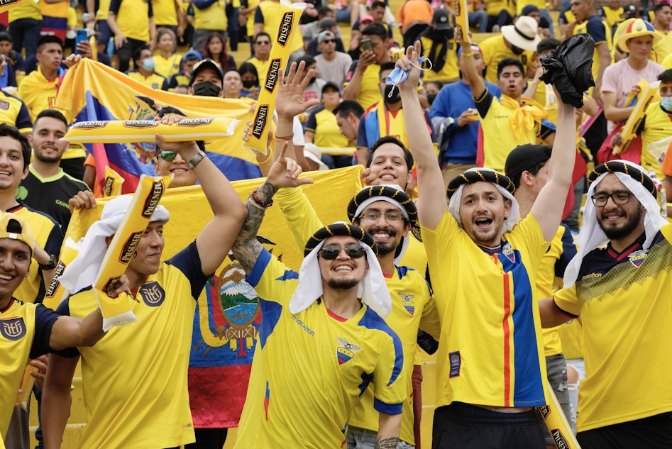 Ecuador fans