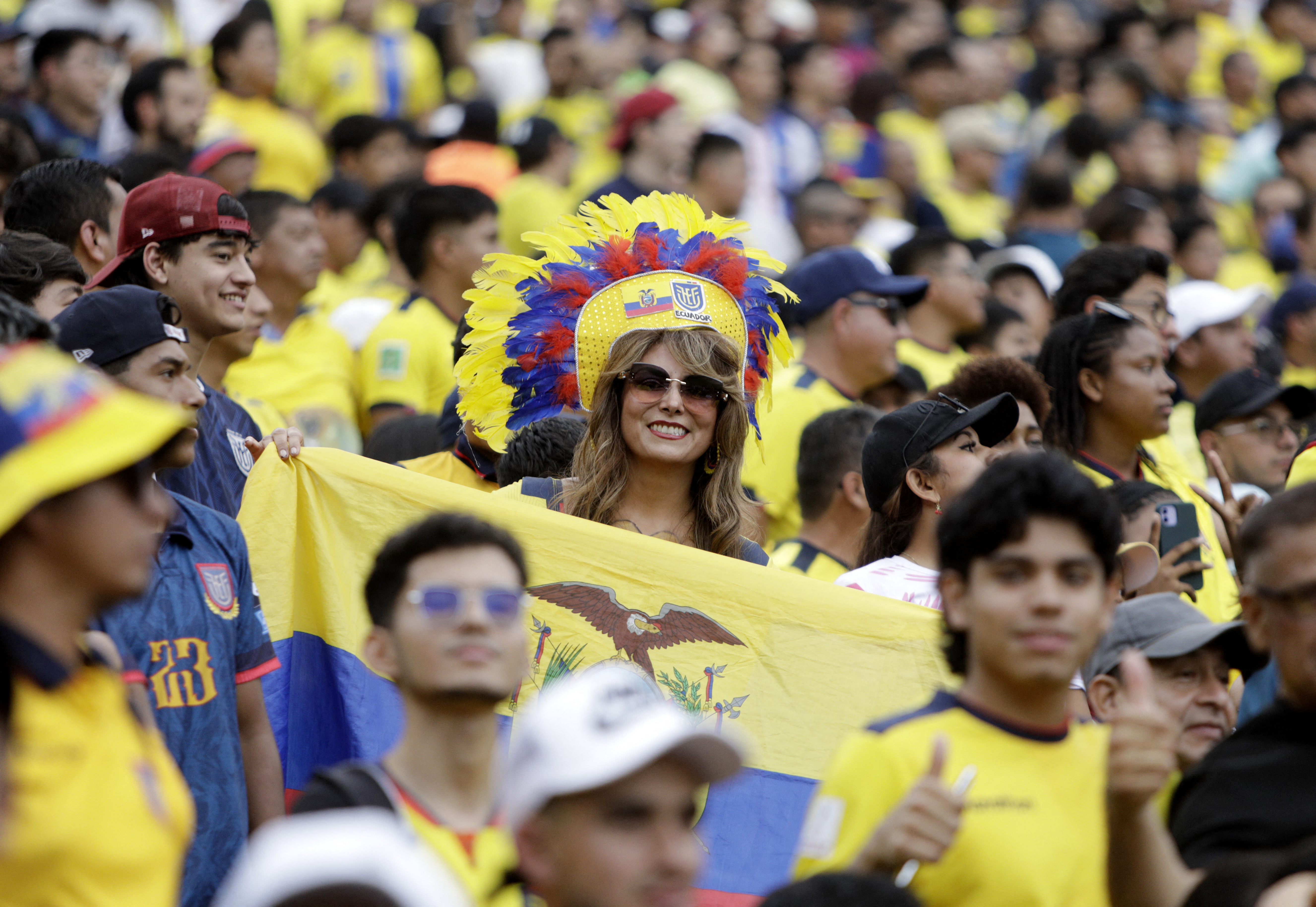 Ecuador fans