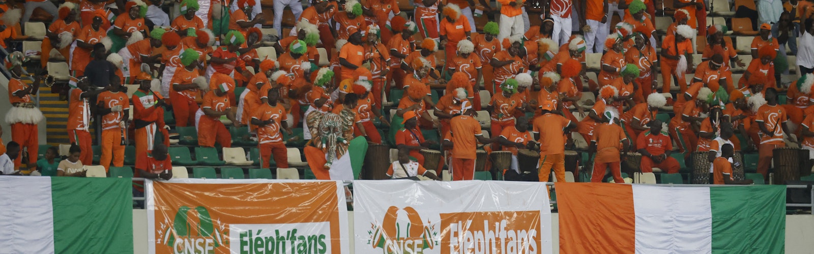 Elfenbenskusten fans