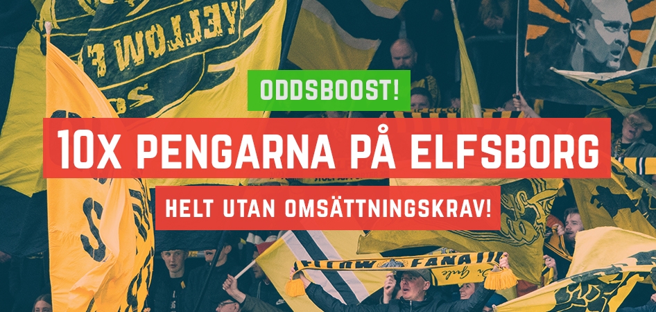 Elfsborg 10X Leovegas Bettingstugan
