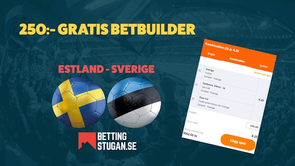 Estland Sverige EM kval