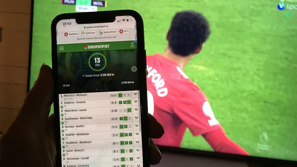 Weimers vinst på Europatipset