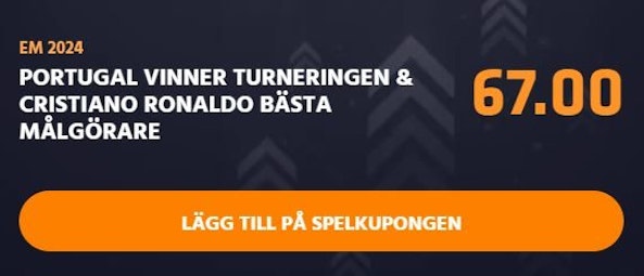 Expekt Special EM 2024 Portugal