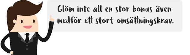 Bettingbonus hög bonussumma