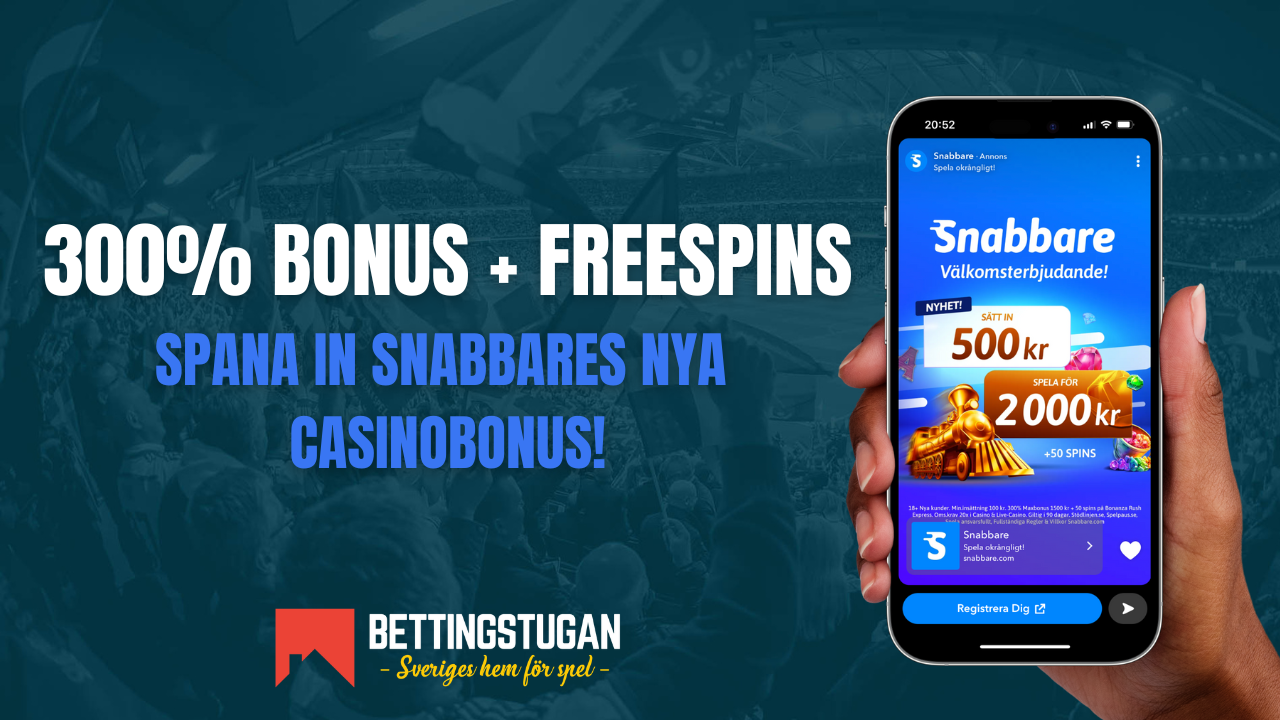 Snabbares nya casinobonus