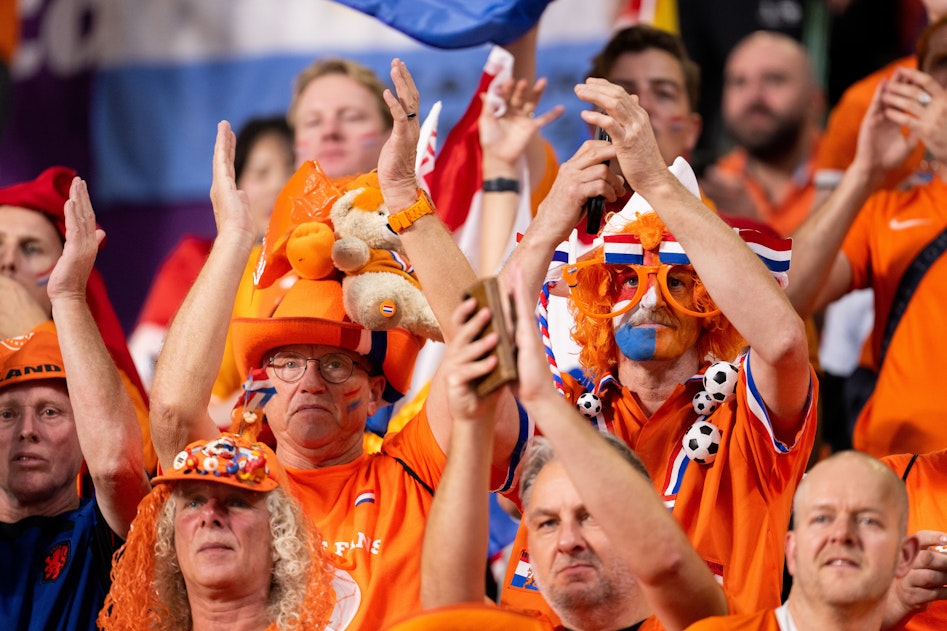 Fans Nederlanderna EM 2024