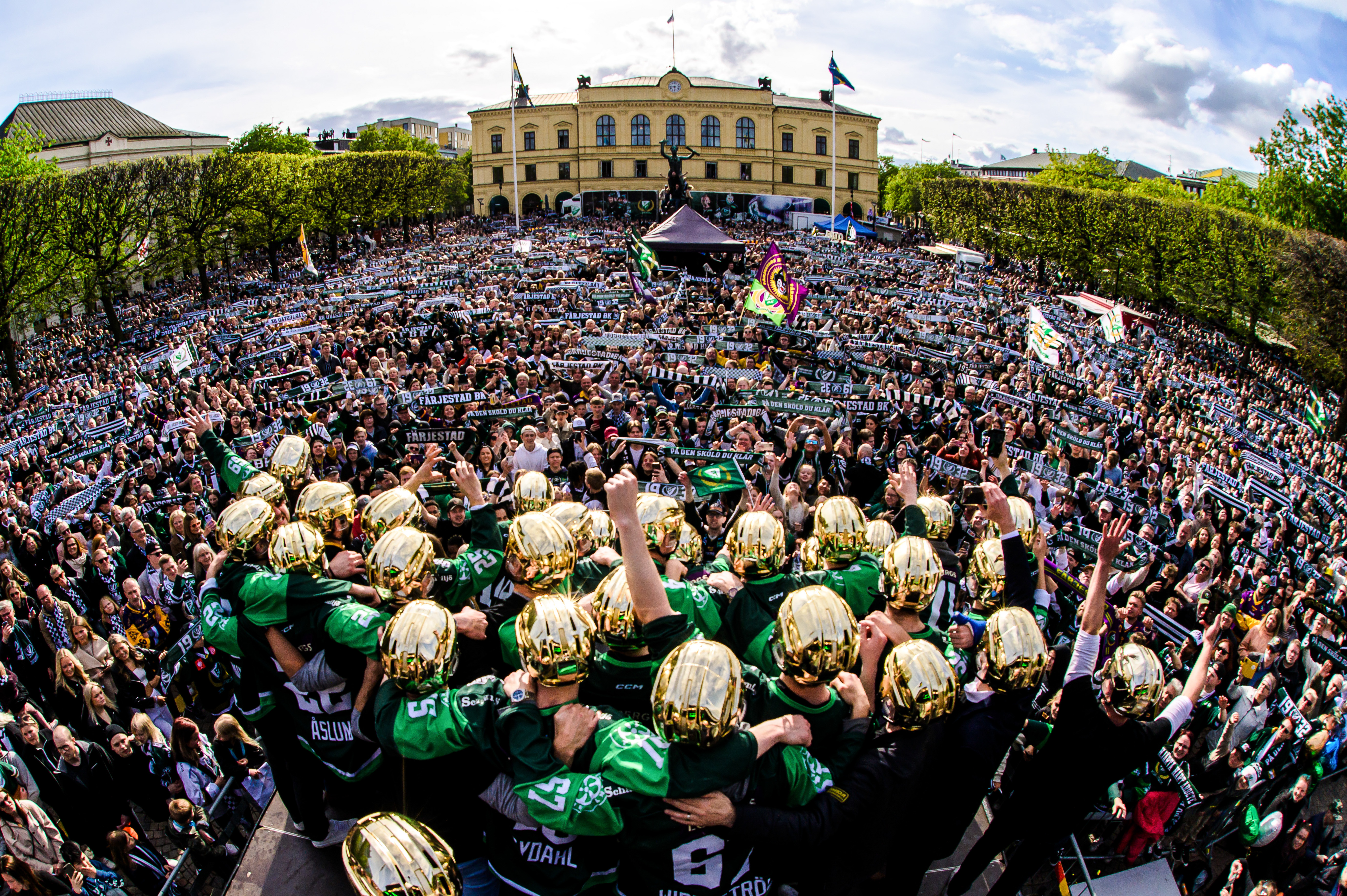 Farjestad firar SM guld