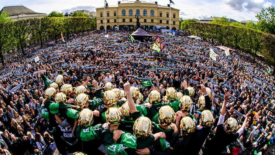 Farjestad firar SM guld