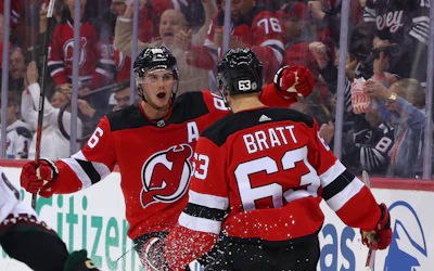 Folj Bratt och NHL live hos Betsson