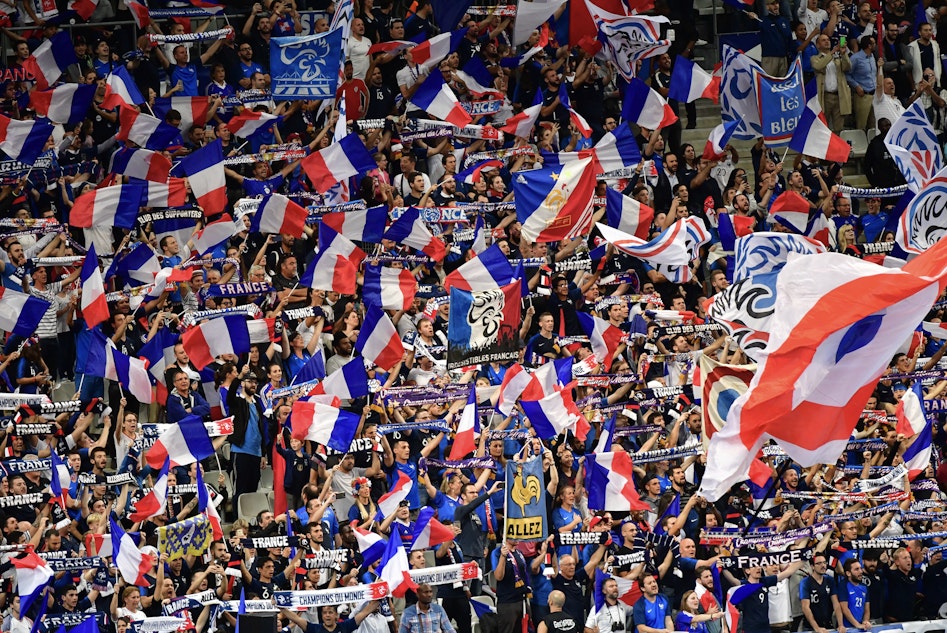 Frankrike supportrar VM 2022