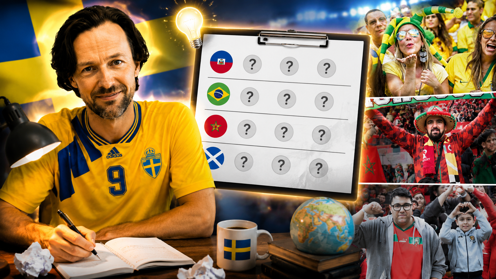 Grupp C Marocko Brasilien