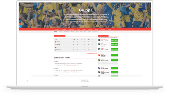 Grupp E Fotbolls EM 2021