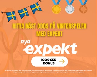 OS 2026 vinterspelen i Italien Milano spelbolag Expekt