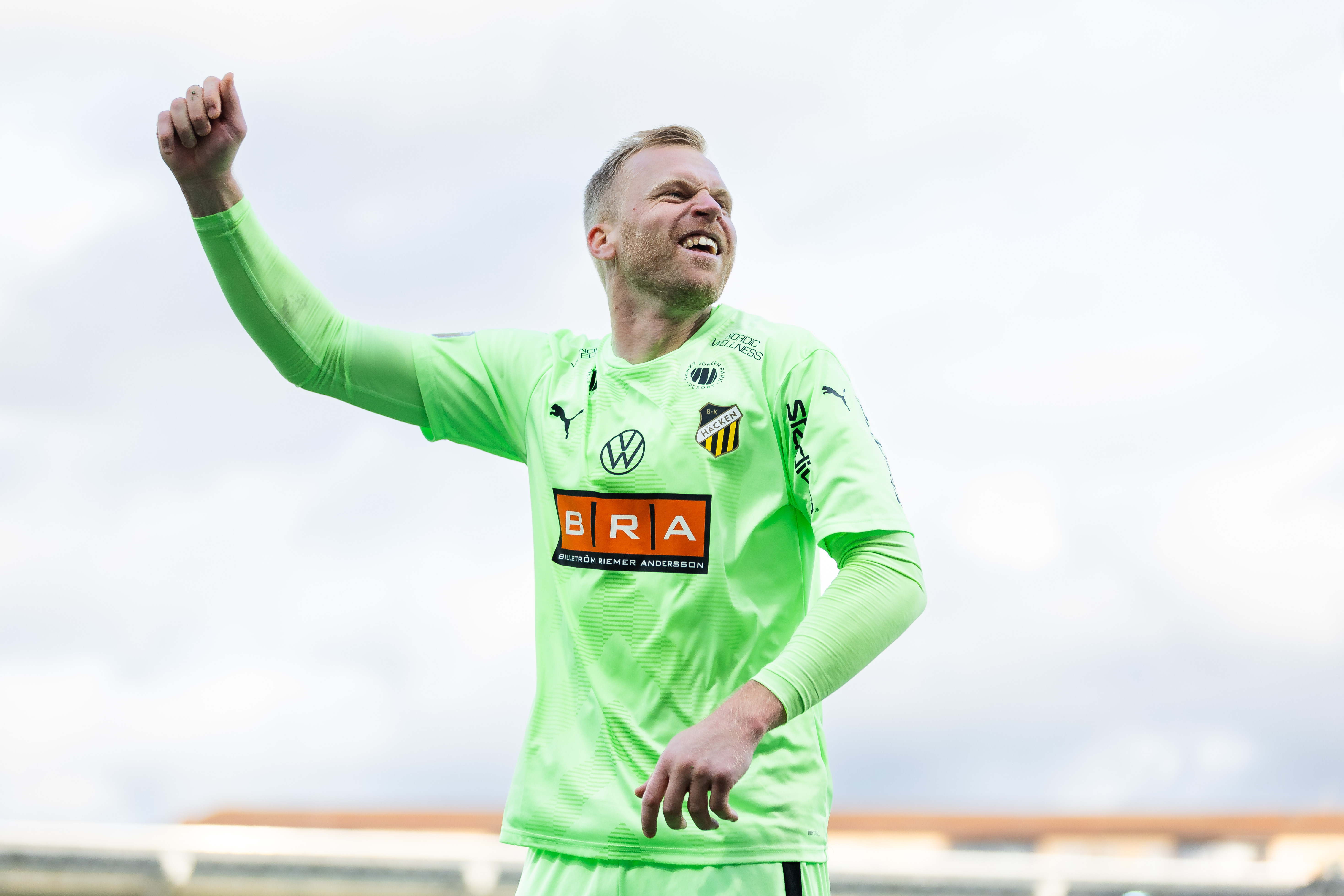 Hackens malvakt Peter Abrahamsson