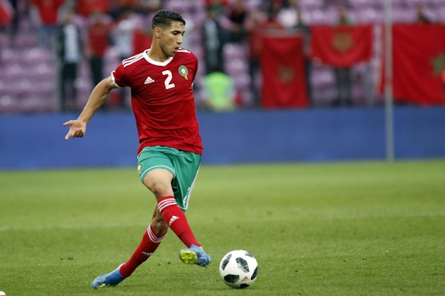 Hakimi Marocko VM 2022 grupp F