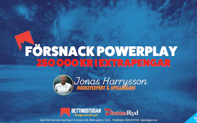 Harrysson infor Powerplay med extrapengar v44