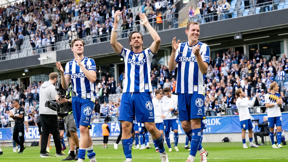 IFK Goteborg jubel Allsvenskan