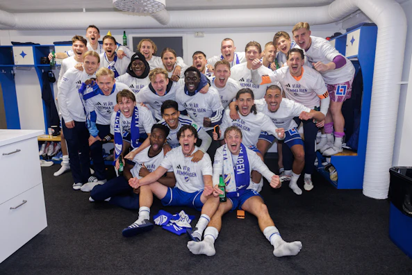 IFK Norrköping firar avancemang Bettingstugan