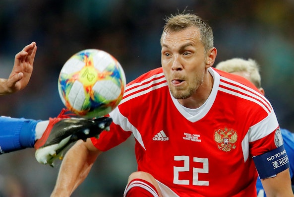 Infor Belgien Ryssland Fotbolls EM 2021 Dzyuba