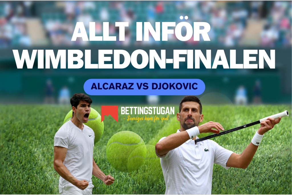 Inför Wimbledon-finalen 2024: Alcaraz vs Djokovic - Analys, Speltips, TV & Stream