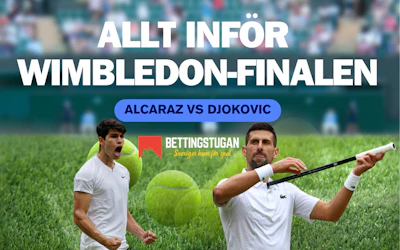 Infor Wimbledon finalen 2024 Alcaraz vs Djokovic