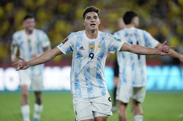 Julian Alvarez i Argentina