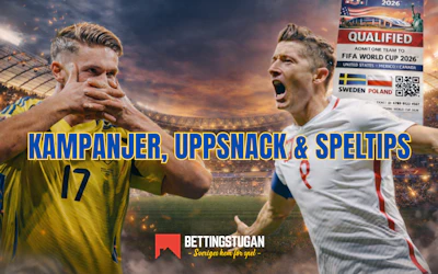 KAMPANJER UPPSNACK SPELTIPS SVERIGE POLEN