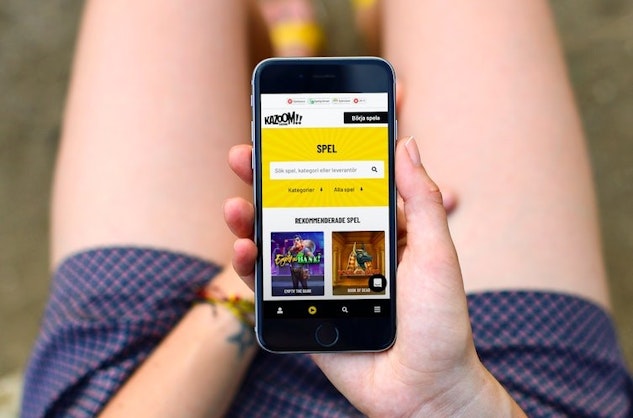 Kazoom casino mobil app