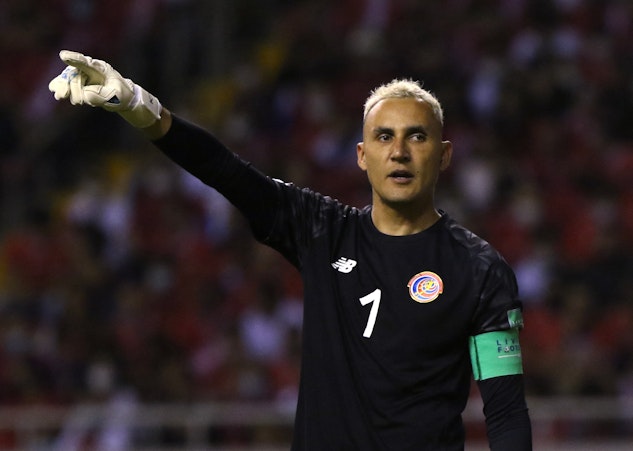 Keylor Navas malvakt Costa Rica VM 2022 grupp E