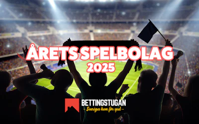 Årets spelbolag 2025 Bettingstugan